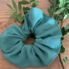 Chouchou artisanal Flanelle - Accessoire unique pour cheveux